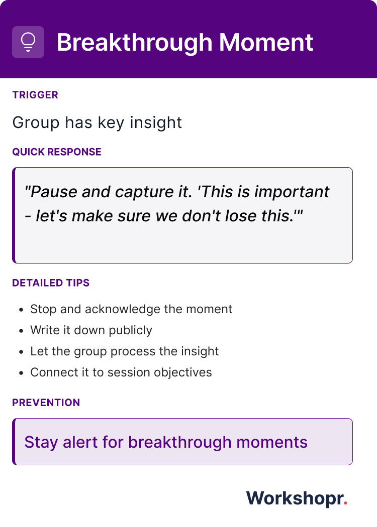 Breakthrough Moment - Back