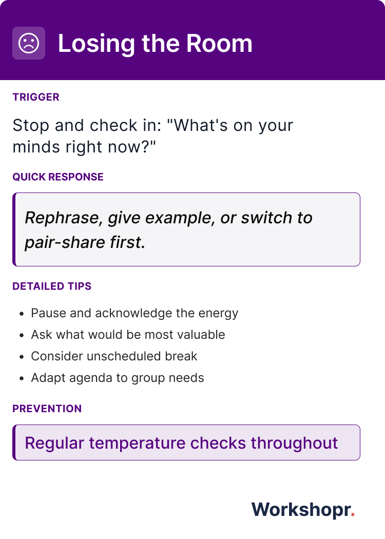 Losing the Room - Back
