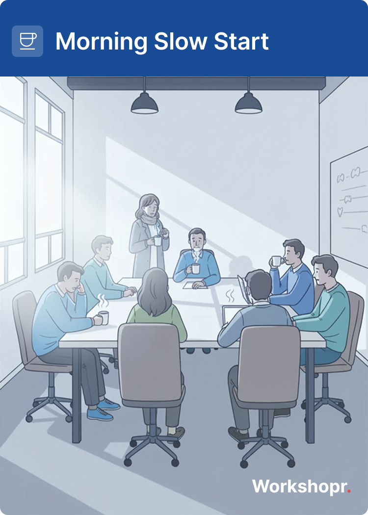 Morning Slow Start - Front