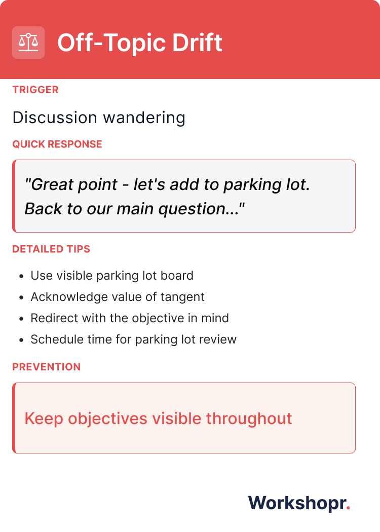 Off-Topic Drift - Back