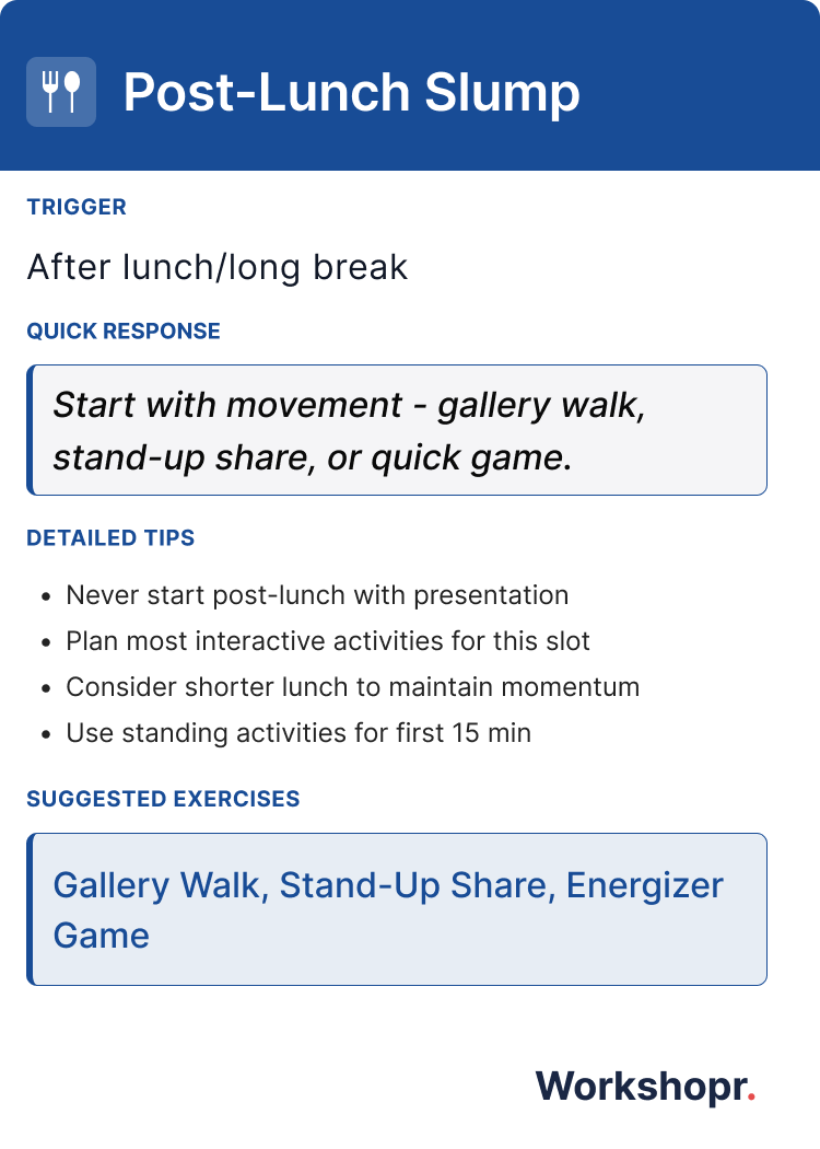 Post-Lunch Slump - Back