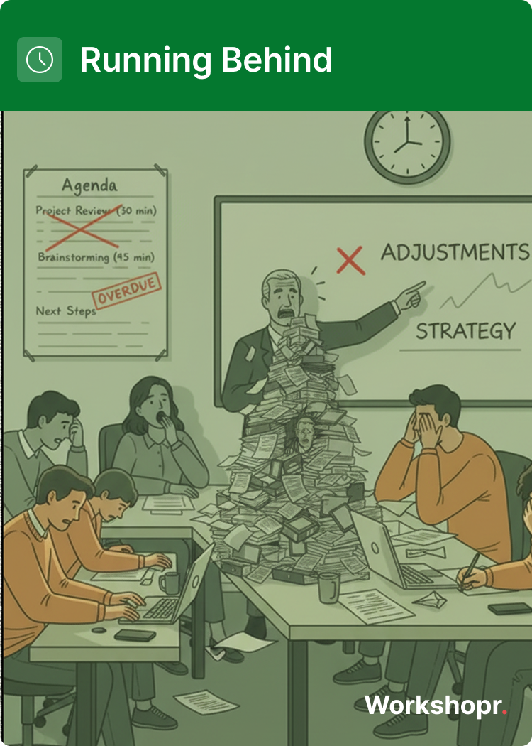 Running Behind - Front